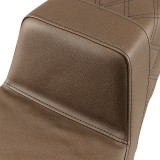 SELLA SADDLEMEN 2-UP STEP-UP LS PASSEGGERO MARRONE HARLEY TOURING 1997-2007 - COVER