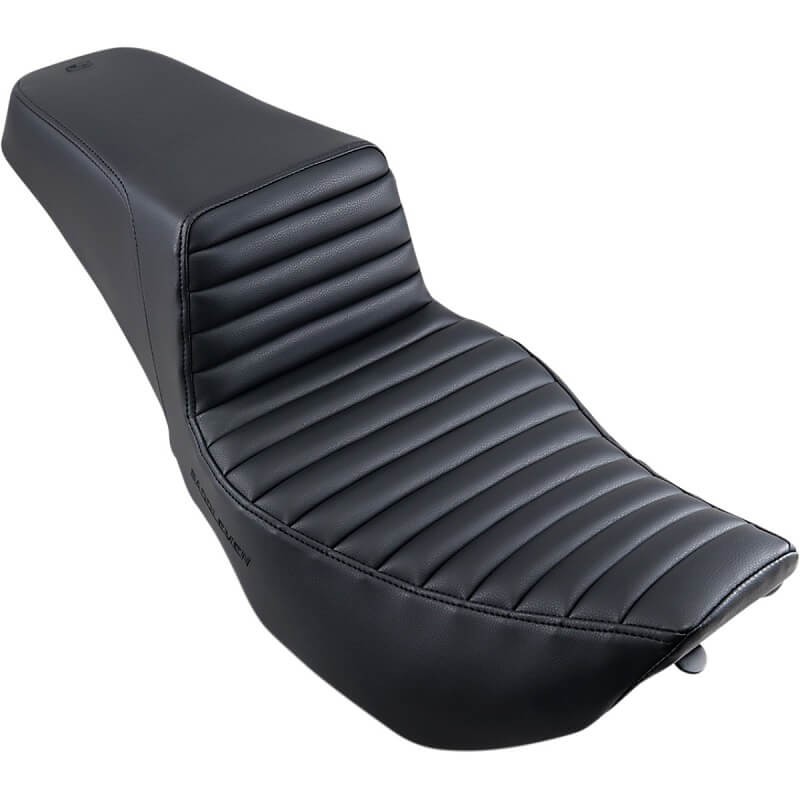 SADDLEMEN 2-UP STEP-UP TR BLACK SEAT HARLEY TOURING 1997-2007