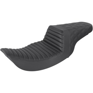 SADDLEMEN 2-UP STEP-UP TR DRIVER LS PASSENGER BLACK SEAT HARLEY TOURING 97-07