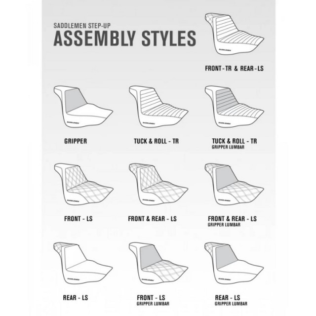 SADDLEMEN 2-UP STEP-UP EXTENDED - STYLE