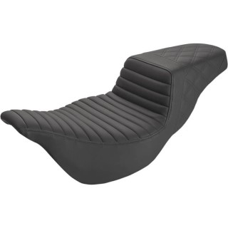 SADDLEMEN 2-UP STEP-UP EXTENDED TR DRIVER LS PASSENGER BLACK SEAT TOURING 08-21
