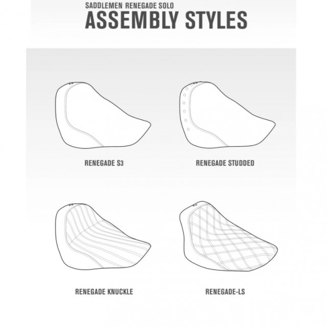SELLE SADDLEMEN MONO - STILI