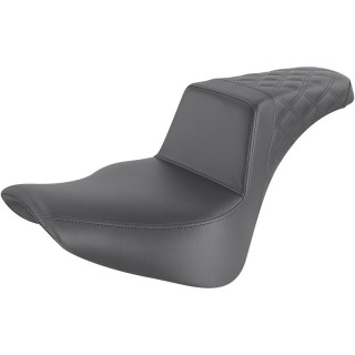SADDLEMEN 2-UP STEP-UP LS PASSENGER BLACK SEAT HARLEY SOFTAIL 2018-2021