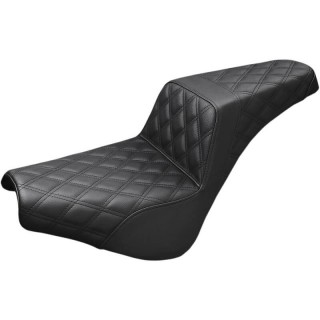 SADDLEMEN 2-UP STEP-UP LS BLACK SEAT HARLEY SOFTAIL STREET BOB 2018-2021