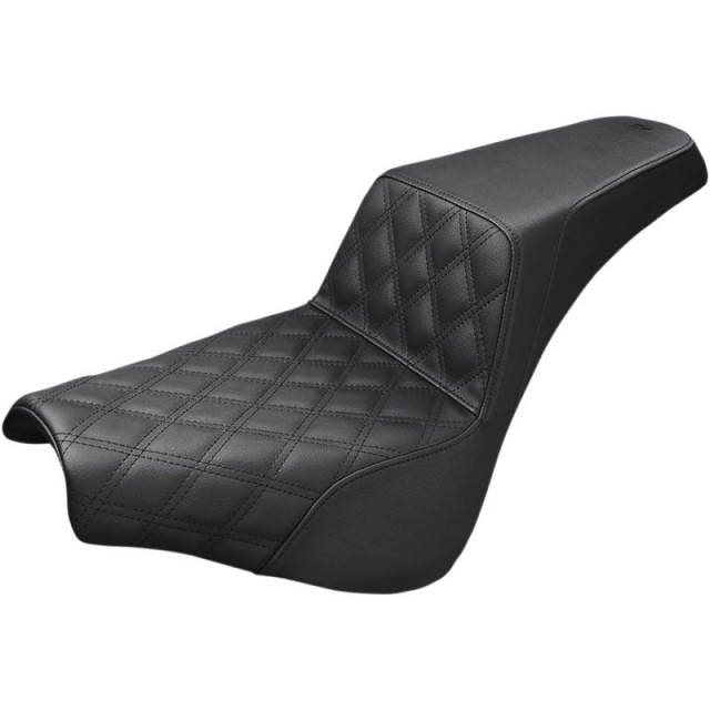 SELLA SADDLEMEN 2-UP STEP-UP LS PILOTA NERA HARLEY SOFTAIL STREET BOB 18-21