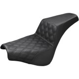 SELLA SADDLEMEN 2-UP STEP-UP LS PILOTA NERA HARLEY SOFTAIL STREET BOB 18-21