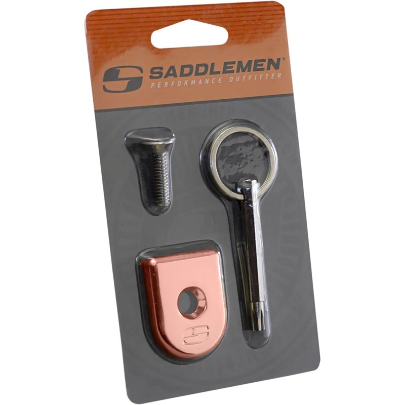 VITE SICUREZZA SADDLEMEN ORO ROSA PER BLOCCAGGIO SELLE HARLEY DAVIDSON