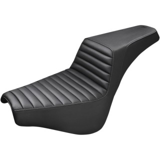 SADDLEMEN 2-UP STEP-UP TR DRIVER BLACK SEAT HARLEY SOFTAIL STREET BOB 2018-2021