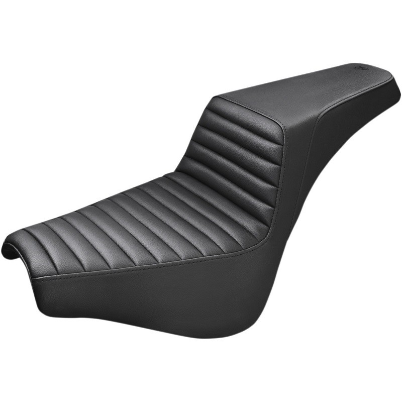 SADDLEMEN 2-UP STEP-UP TR DRIVER BLACK SEAT HARLEY SOFTAIL STREET BOB 2018-2021