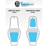 SADDLEMEN 2-UP STEP-UP SEAT - GEL