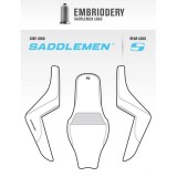 SADDLEMEN 2-UP STEP-UP SEAT - LOGO