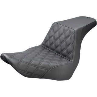 SADDLEMEN 2-UP STEP-UP LS DRIVER BLACK SEAT SPORT GLIDE-LOW RIDER 2018-2021