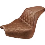 SADDLEMEN 2-UP STEP-UP LS DRIVER BROWN SEAT HARLEY SOFTAIL BREAKOUT 2018-2021