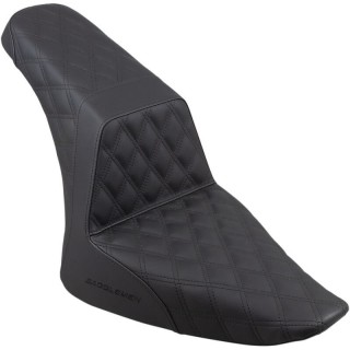 SADDLEMEN 2-UP STEP-UP LS BLACK SEAT HARLEY SOFTAIL SLIM-BLACKLINE 2011-2017