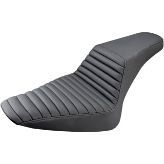 SADDLEMEN 2-UP STEP-UP TR DRIVER BLACK SEAT HARLEY SOFTAIL SLIM-BLACKLINE 2011-2017