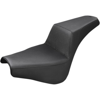SADDLEMEN 2-UP GRIPPER STEP-UP SEAT HARLEY DAVIDSON SOFTAIL STREET BOB 18-21