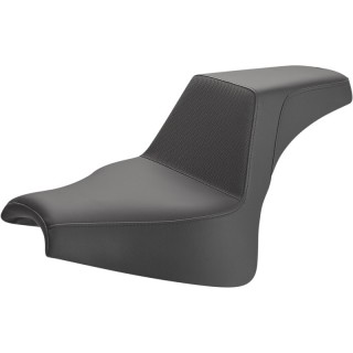 SADDLEMEN 2-UP GRIPPER STEP-UP SEAT HARLEY DAVIDSON SOFTAIL FAT BOB 18-21