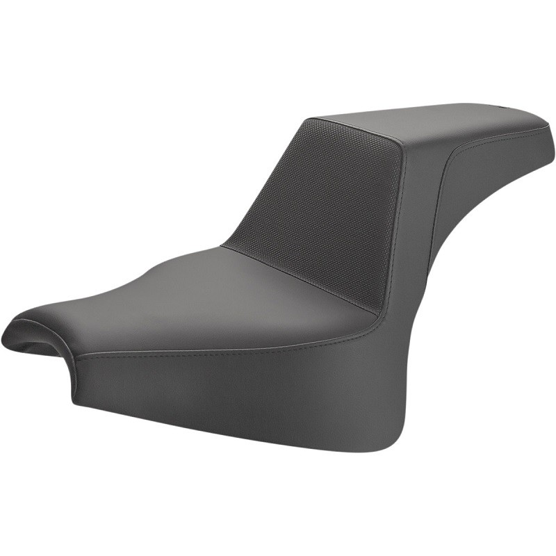 SADDLEMEN 2-UP GRIPPER STEP-UP SEAT HARLEY DAVIDSON SOFTAIL FAT BOB 18-21