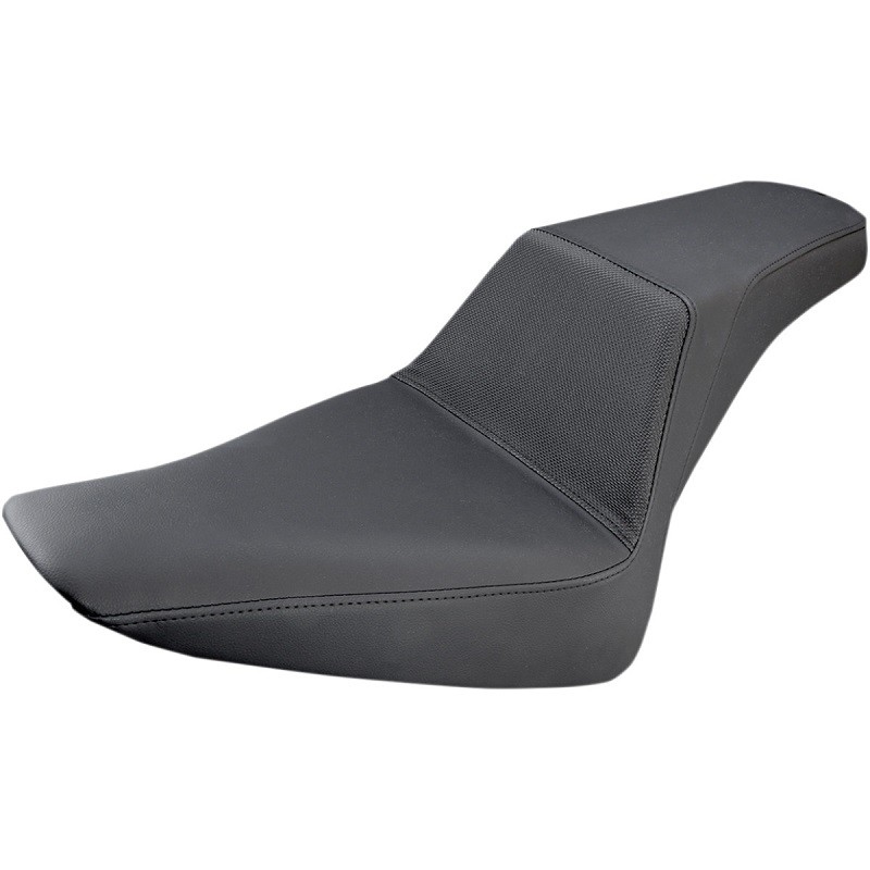 SADDLEMEN 2-UP GRIPPER STEP-UP SEAT HARLEY DAVIDSON SOFTAIL SLIM-BLACKLINE 2018-2021
