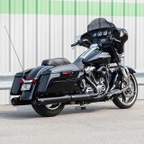 TERMINALI S&S GNX 4.5" SLIP-ON NERI FONDELLI NERI HARLEY TOURING 2017-2020 - RETRO