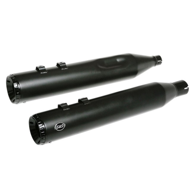 TERMINALI S&S GNX 4.5" SLIP-ON NERI FONDELLI NERI HARLEY TOURING 2017-2020