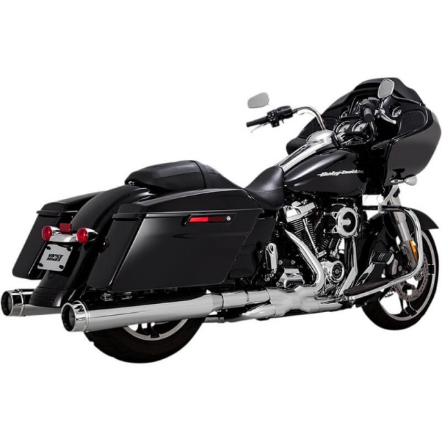 TERMINALI VANCE HINES TORQUER 450 SLIP-ON CROMATI HARLEY TOURING 2017-2021