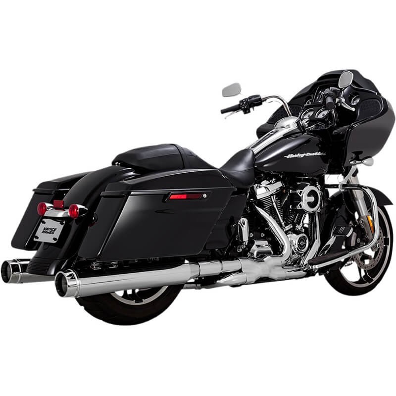 TERMINALI VANCE HINES TORQUER 450 SLIP-ON CROMATI HARLEY TOURING 2017-2021