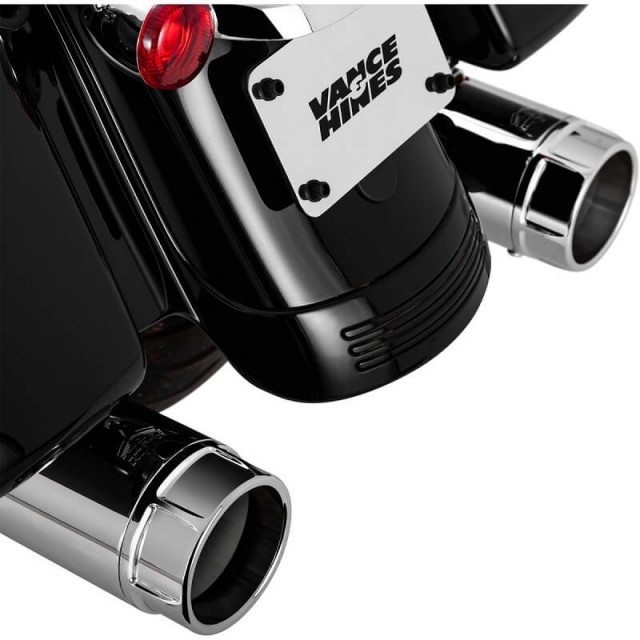 TERMINALI VANCE HINES TORQUER 450 SLIP-ON CROMATI HARLEY TOURING 2017-2021 - FONDELLI