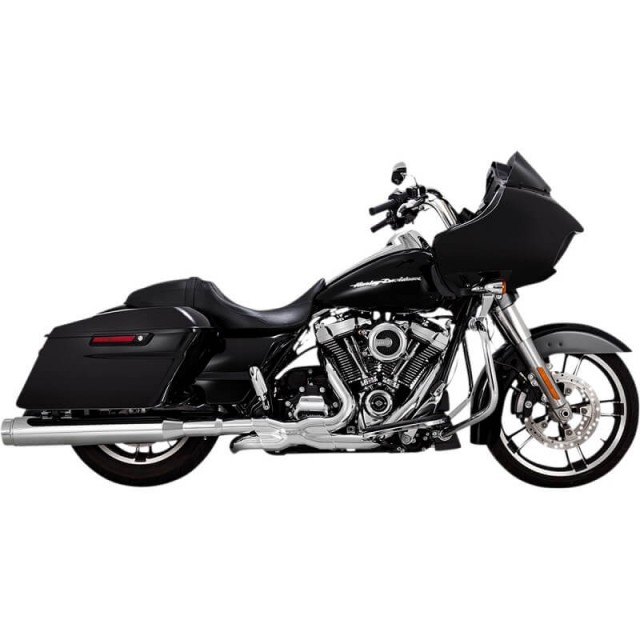 TERMINALI VANCE HINES TORQUER 450 SLIP-ON CROMATI HARLEY TOURING 2017-2021 - LATO