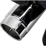 TERMINALI VANCE HINES TORQUER 450 SLIP-ON CROMATI HARLEY TOURING 2017-2021 - PARTICOLARE