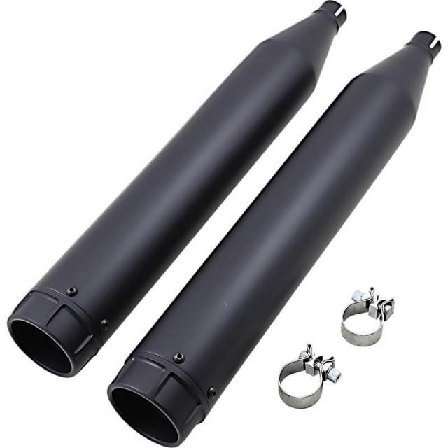 TERMINALI VANCE HINES TORQUER 450 SLIP-ON NERI HARLEY TOURING 1995-2016 - TERMINALI