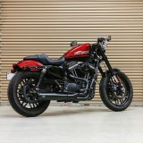 S&S SUPERSTREET 2-IN-1 BLACK EXHAUST SYSTEM HARLEY SPORTSTER XL 2014-2020 - MOTORCYCLE