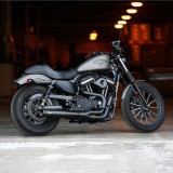 S&S SUPERSTREET 2-IN-1 BLACK EXHAUST SYSTEM HARLEY SPORTSTER XL 2014-2020 - INSTALLED