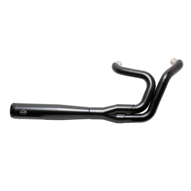 S&S SUPERSTREET 2-IN-1 BLACK EXHAUST SYSTEM HARLEY SPORTSTER XL 2014-2020