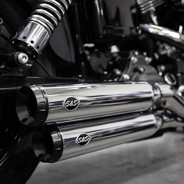 TERMINALI S&S GRAND NATIONAL SLIP-ON HARLEY DAVIDSON DYNA 2008-2017