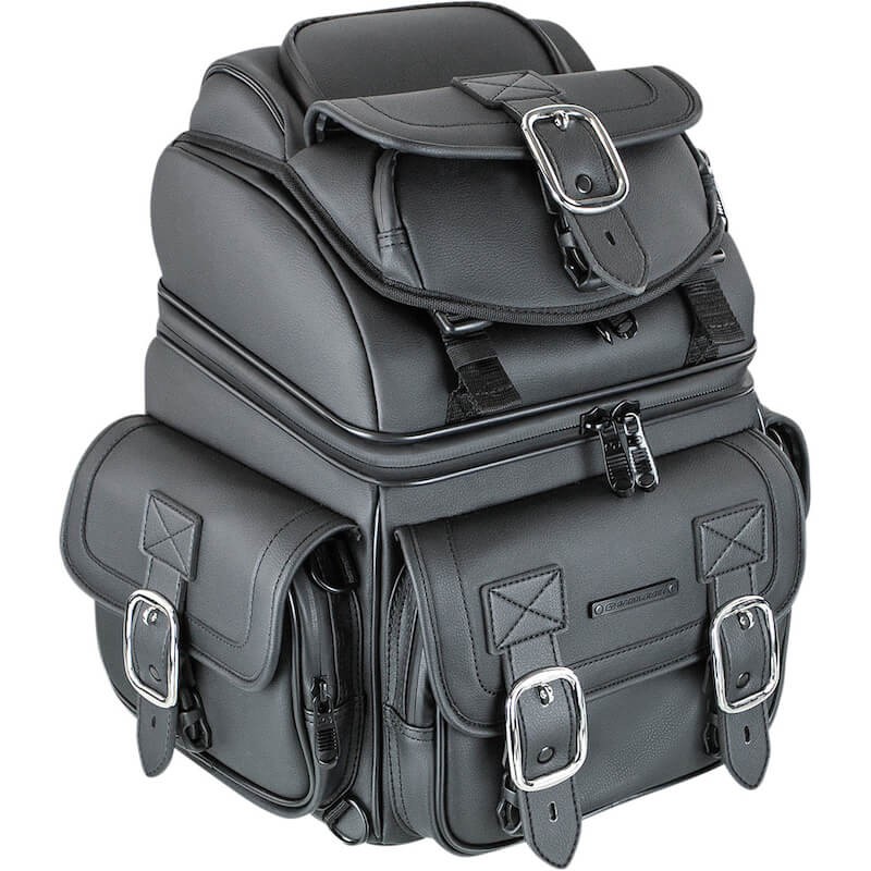SADDLEMEN BR1800D SISSY BAR BAG