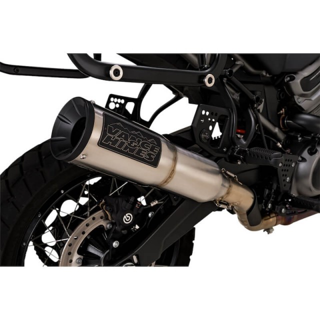 TERMINALE VANCE HINES ADVENTURE HI-OUTPUT 450 SLIP-ON PER HARLEY PAN AMERICA - DETTAGLIO