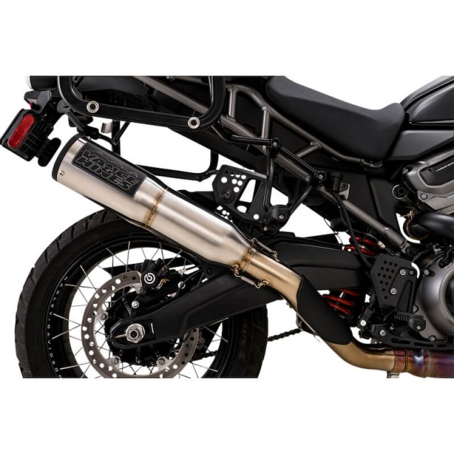 TERMINALE VANCE HINES ADVENTURE HI-OUTPUT 450 SLIP-ON PER HARLEY PAN AMERICA - LATO