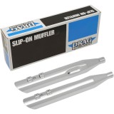 TERMINALI DRAG SPECIALITIES SLASHDOWN SLIP-ON CROMATI 3-1/2" HARLEY TOURING 95-16