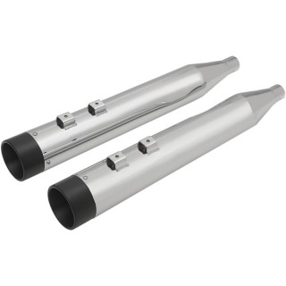 TERMINALI DRAG SPECIALITIES 4" SLIP-ON CROMATI FONDELLI NERI HARLEY TOURING 95-16