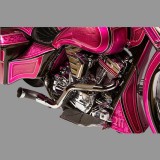 SCARICO TRASK PERFORMANCE NASTY BASTARD 2-IN-1 CROMO-NERO HARLEY TOURING 17-20 - INSTALLATO