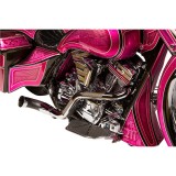 TRASK PERFORMANCE NASTY BASTARD 2-IN-1 CHROME-BLACK EXHAUST HARLEY TOURING 99-16 - INSTALLED