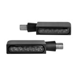 HEINZ BIKES BLOKK-LINE 3in1 LED REAR BLACK TURN SIGNALS HARLEY DAVIDSON 96-21