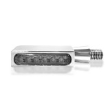 FRECCE POSTERIORI HEINZ BIKES BLOKK-LINE LED 3in1 CROMATE PER HARLEY DAVIDSON 96-21