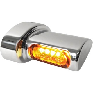 FRECCE LED POSTERIORI HEINZ BIKES WINGLET MICRO CROMATE PER HARLEY LIVEWIRE 2021-2022