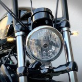 FRECCE HEINZ BIKES BLOKK-LINE MICRO LED CROMATE HARLEY DAVIDSON LIVEWIRE 21-22 - ON