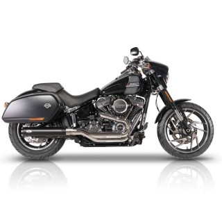 V-PERFORMANCE SLIP-ON EURO 5 BLACK MUFFLER FOR HARLEY DAVIDSON SPORT GLIDE 21-22