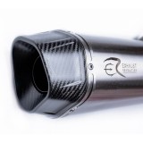 EXHAUST REVOLUTION SLIP-ON INOX CERTIFIED MUFFLER HARLEY PAN AMERICA 21-22 - BACK