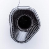 TERMINALE EXHAUST SLIP-ON INOX OMOLOGATO HARLEY DAVIDSON PANAMERICA 21-22 - FONDELLO