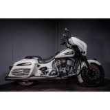 TERMINALE ER EXHAUST SLIP-ON NERO OMOLOGATO INDIAN ROADMASTER DAL 2021 - MOTO